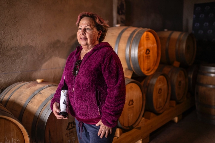 Carmen Gloria Ferrera, bodeguera de Bodegas Ferrera (Arafo)