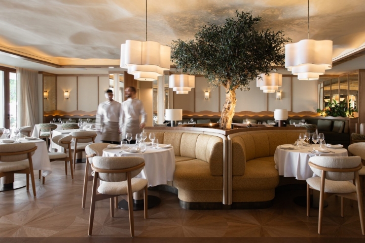 El elegante restaurante de 'Albarada'. Foto: Hotel METT