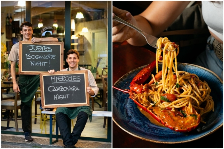 El plato de bogavante, un hit. Foto: Algrano.