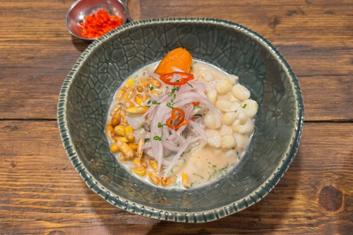 Uno de los ceviches de Mercado Central