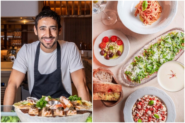 El cocinero Fabian Cangas firma la carta de este nuevo restaurante. Foto: Nota Blu