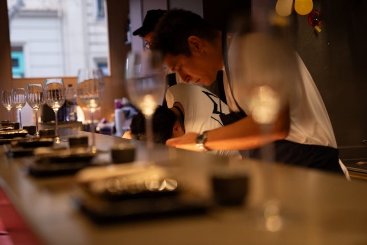 Barra del restaurante.