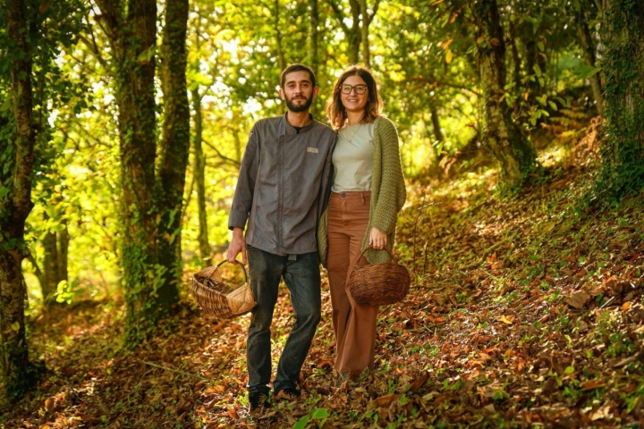 Víctor Basante y Luisa García, propietarios de Arrueiro (Laxe, A Coruña).