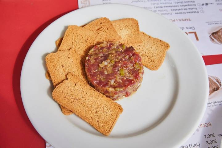 tartar atun la morera mataro barcelona