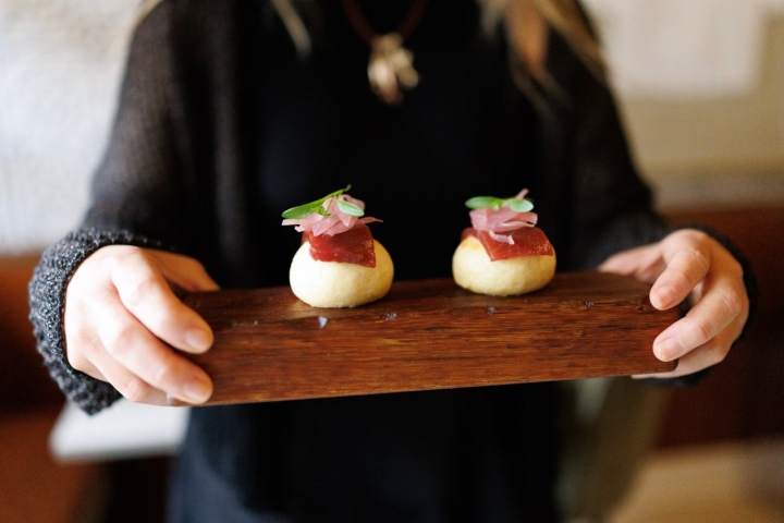 Mollete de atún de almadraba