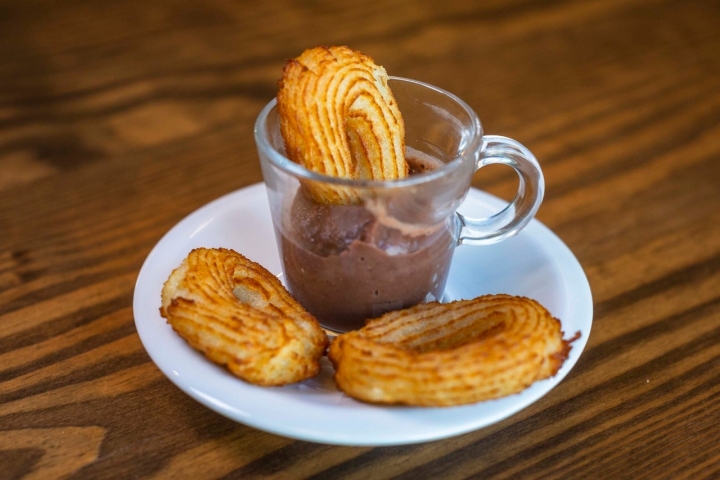 Trampantojo chocolate churros