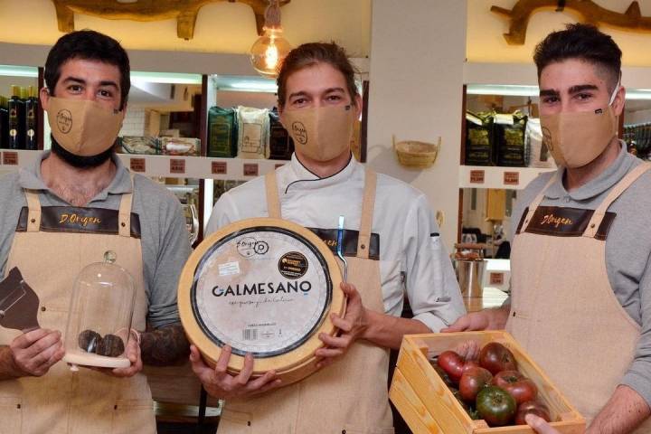 Junto a Mario Scheffer y Luis Muñoz de Luna, Gonzalo Hierro apuesta por la diversificación de su oferta. Foto: Instagram 'D'Origen'.