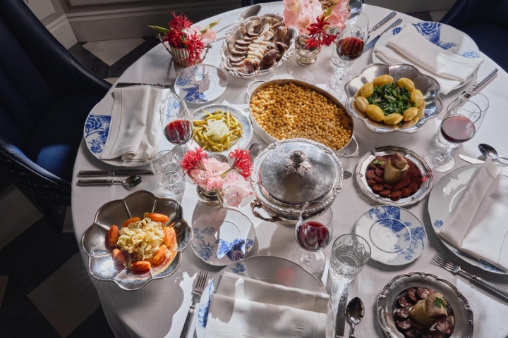 El cocido del restaurante Haroma, del Relais & Châteaux Heritage Hotel, se sirve todos los miércoles de invierno.