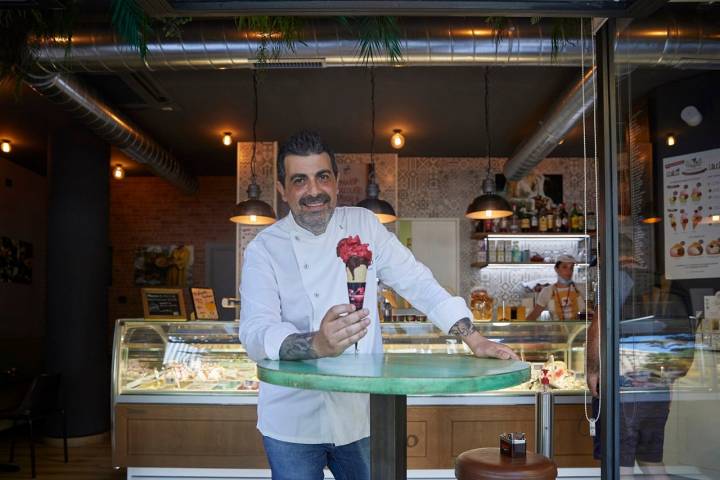 nuncio cona heladeria gelato de gallo barcelona