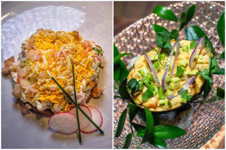 Ensaladilla de ahumados tradición vs Fría tradición.