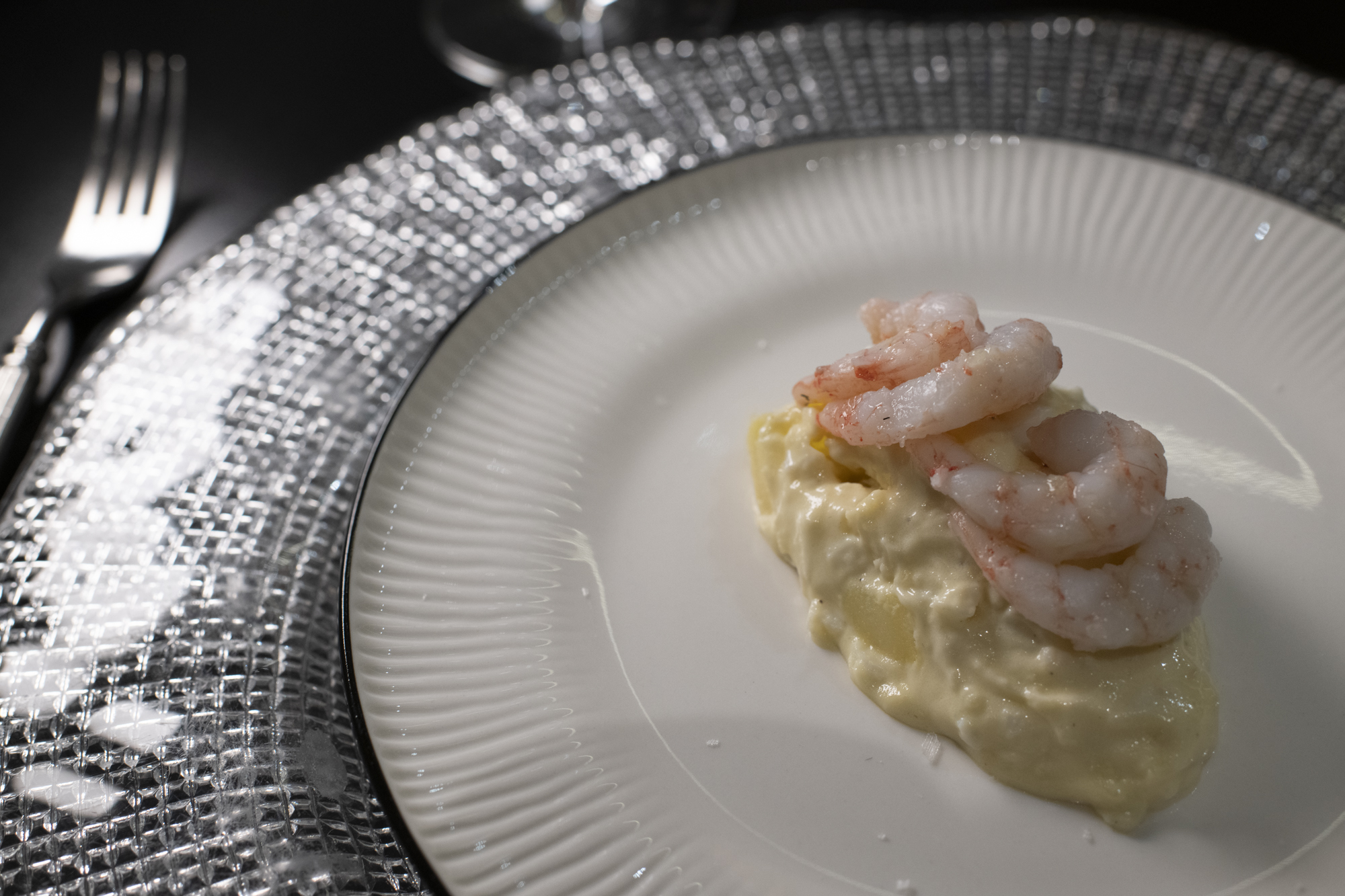 Ensladilla de quisquillas.