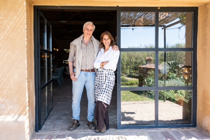 María Franco y Javier Arenzana, los dueños de Los Confites.