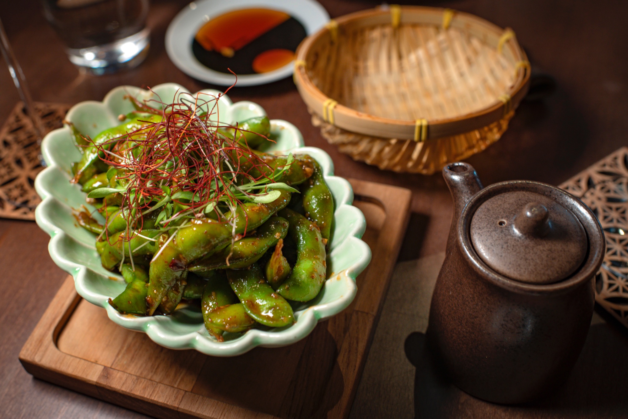 Spicy Edamame.