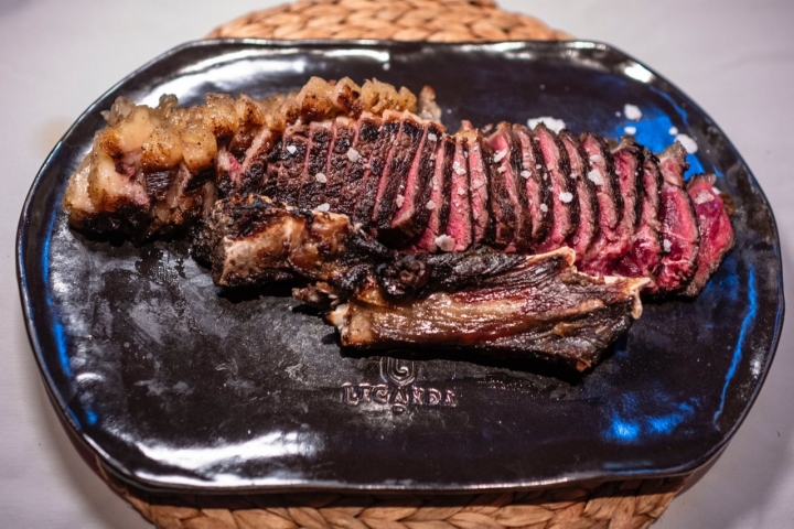 Chuletón de vaca añeja en 'El Gran Asador Lecanda'