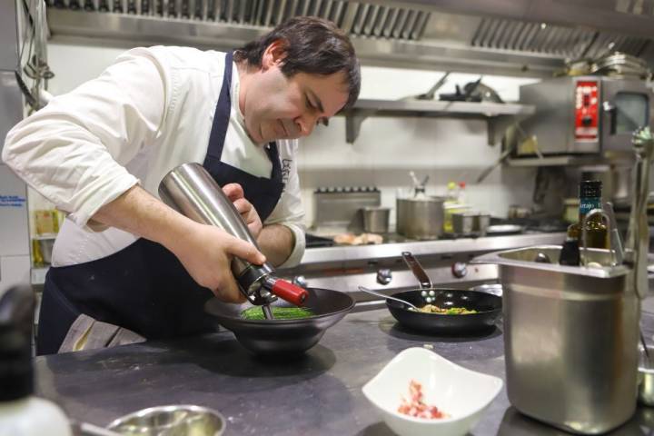 Pablo Loureiro es uno de esos cocineros por vocación.