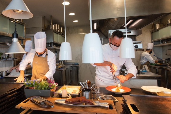 Restaurante 'Orobianco' (Calpe): Ferdinando Bernardi en cocina