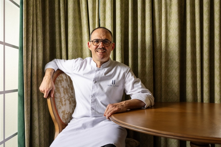 El chef Iñigo Lavado.