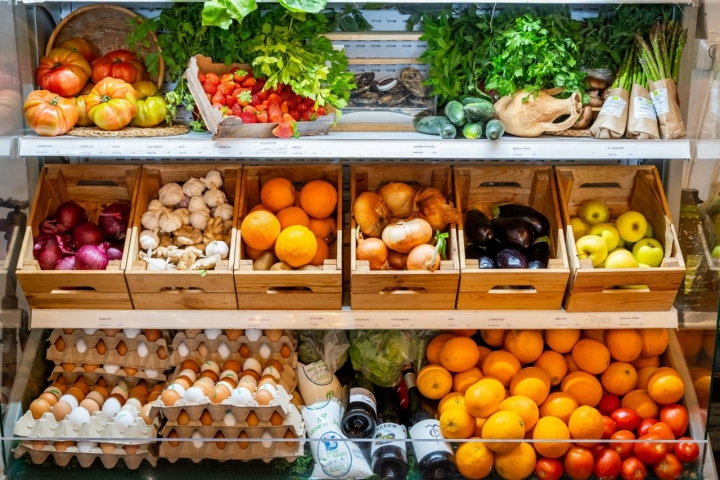 Los mismos productos que se emplean en cocina están a disposición de los clientes Los mismos productos que se emplean en cocina están a disposición de los clientes