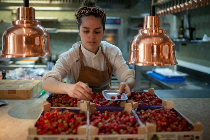 Las fresitas de Monjarama, aromáticas y auténticas, parecen chuches.