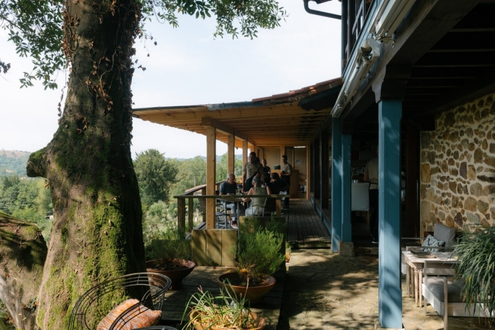 El restaurante está en plena naturaleza El restaurante está en plena naturaleza