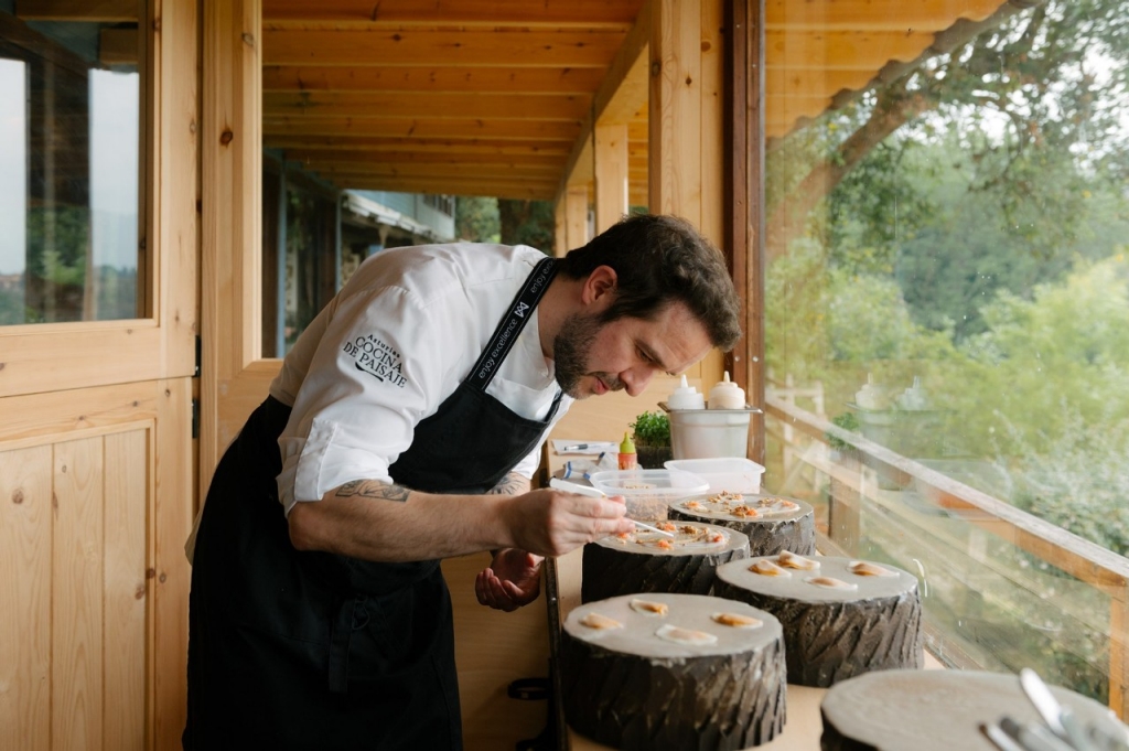 Cocina creativa y sin fronteras en un idílico valle asturiano Cocina creativa y sin fronteras en un idílico valle asturiano