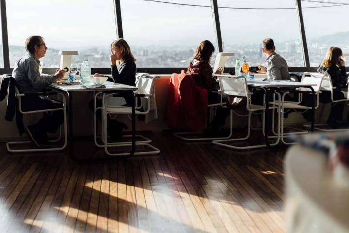 El restaurante se encuentra en la planta 26 de la Torre Colón.