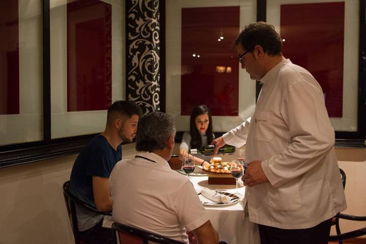 Su restaurante se ha convertido en el templo del bocado italiano.