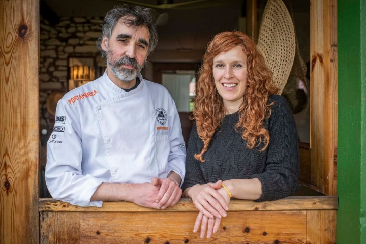 Cuesta despedirse de esta pareja que genera tanto disfrute, tras pasar por su casa.