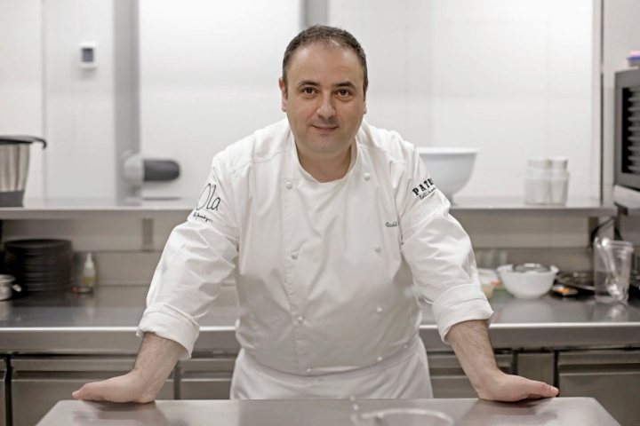 El chef Raúl Cabrera.