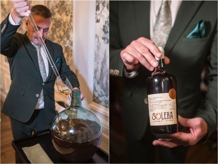 El sumiller del restaurante Reina XIV en La Granja (Segovia), Luis Pita.