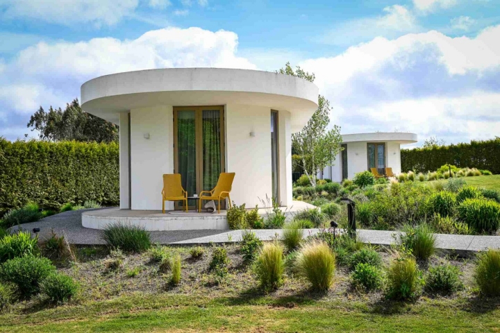 Terraza de la villa.