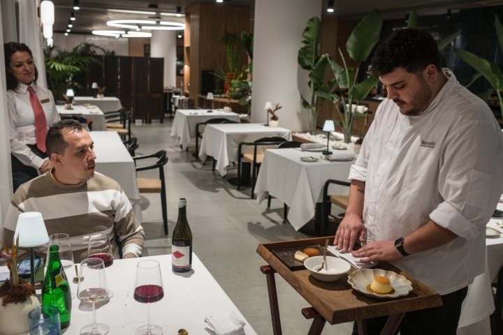 Sala del restaurante Sanabria (Tenerife)