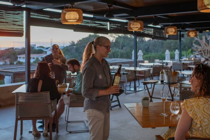 El menú degustación arranca en la terraza de 'Sol Post'.