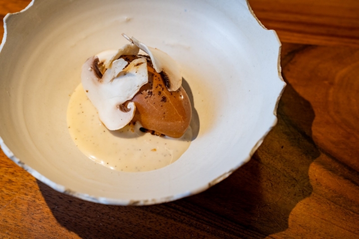 Chocolate con café y champiñón Chocolate con café y champiñón