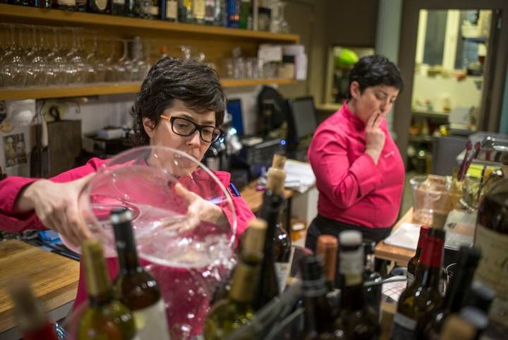 Carmen y Marian se conocen desde pequeñas y su compenetración hace que todo fluya con naturalidad.