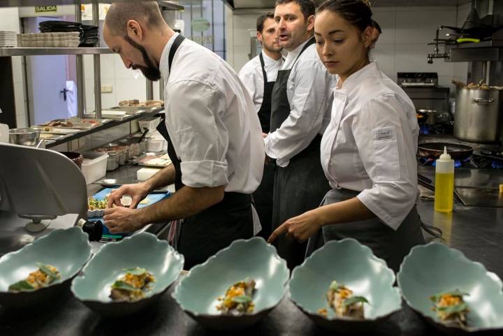 La cocina de 'Trigo' nunca para.