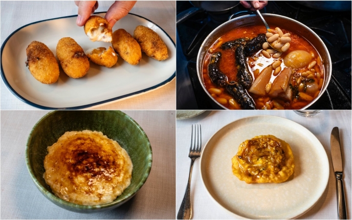 Platos clásicos del restaurante 'Narbasu' (Asturias). Platos clásicos del restaurante 'Narbasu' (Asturias).