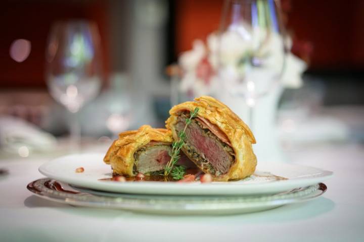 Solomillo Wellington, uno de los platos míticos del restaurante 'Zalacain'