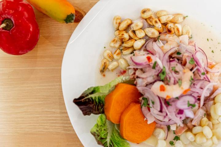 Restaurantes latinos Zaragoza: 'PerúSabor' (ceviche)