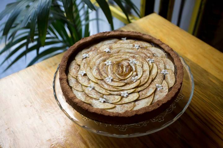 tarta de manzana mimo