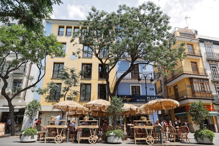 Restaurante El Rincón del Mercado (Valencia): terraza