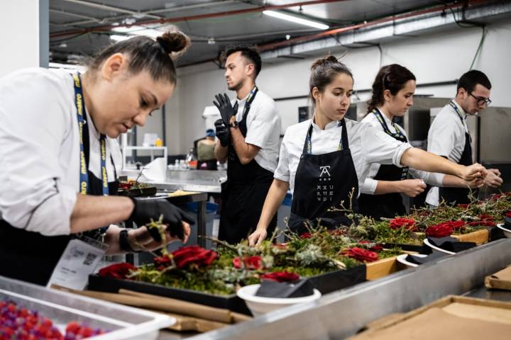 San Sebastián Gastronomika 2022 equipo Azurmendi