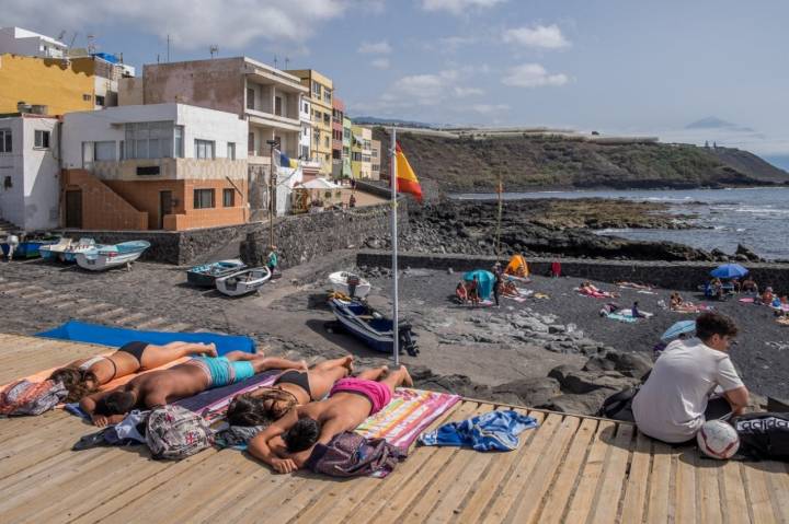 'La Barranquera' (Valle Guerra): tomando el sol