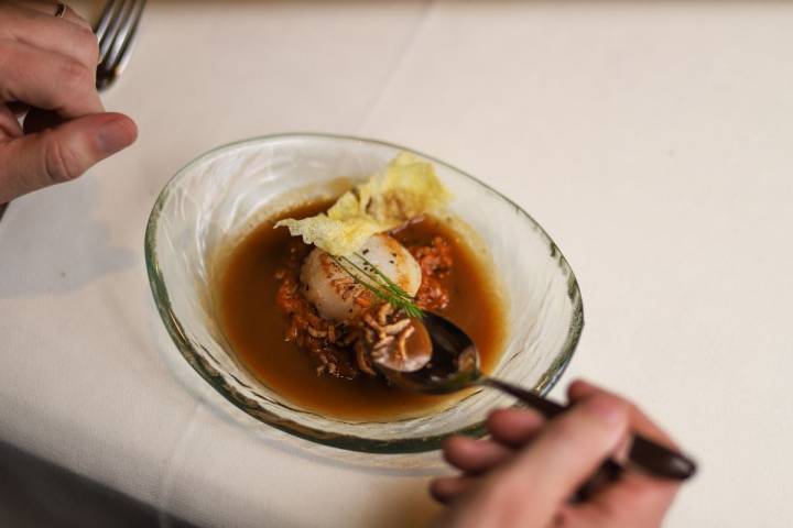 La cocina del 'Aziain' es perfecta para los que buscan platos más elaborados.