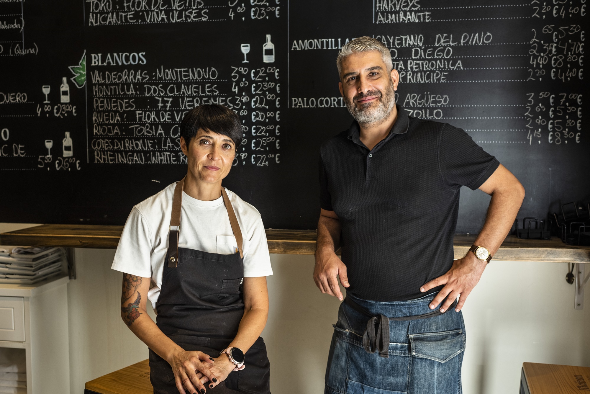 Taberna Zalamero Madrid Ana Losada y David Moreno