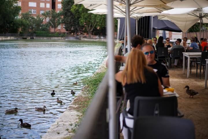 Terraza de Costa del Piñón en Valladolid.