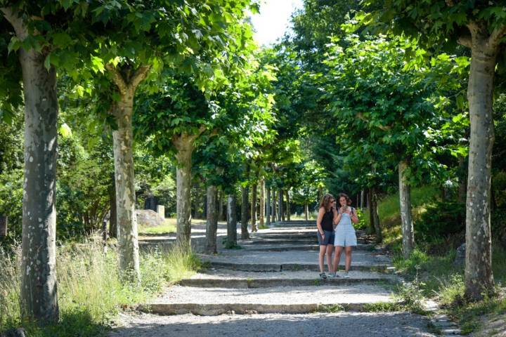 El parque de la Pastora, uno de los favoritos del cocinero. 