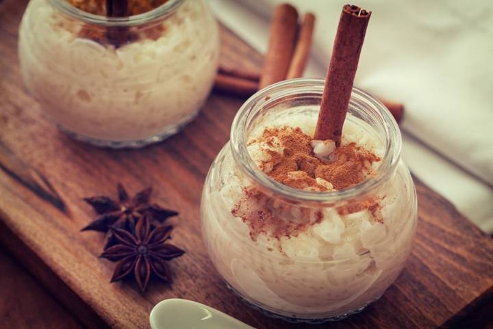 Arroz con leche.