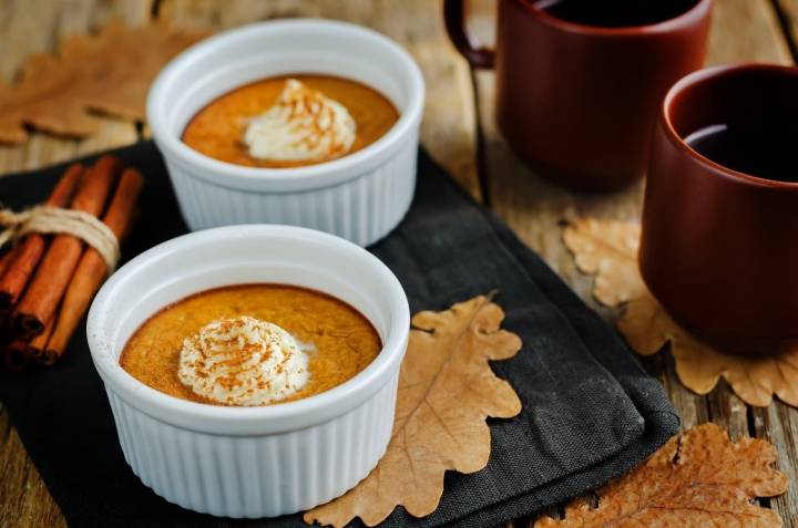 Un postre de lo más otoñal. Foto: Shutterstock.