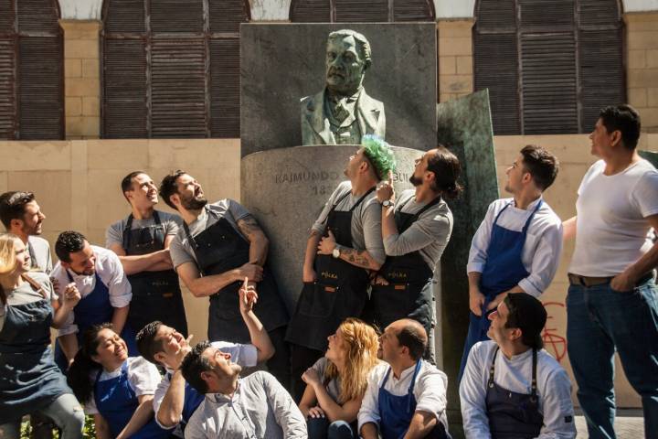 El equipo de 'Polka San Sebastián' al completo. Foto: 'Polka'.